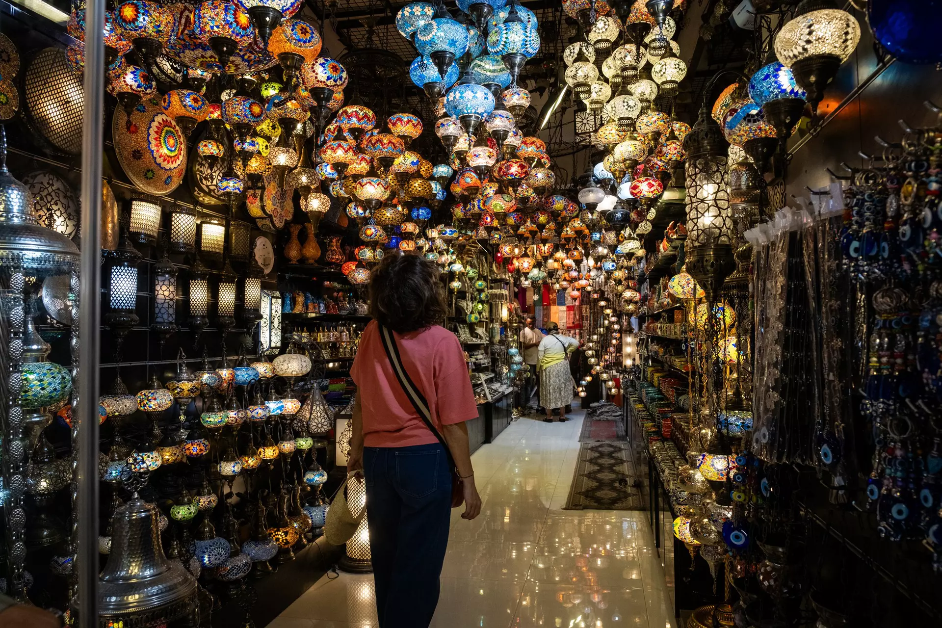 Dubai'deki Büyük Çarşı.
