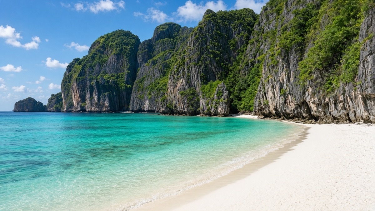 Phi Phi Leh Adası’nda Maya Bay